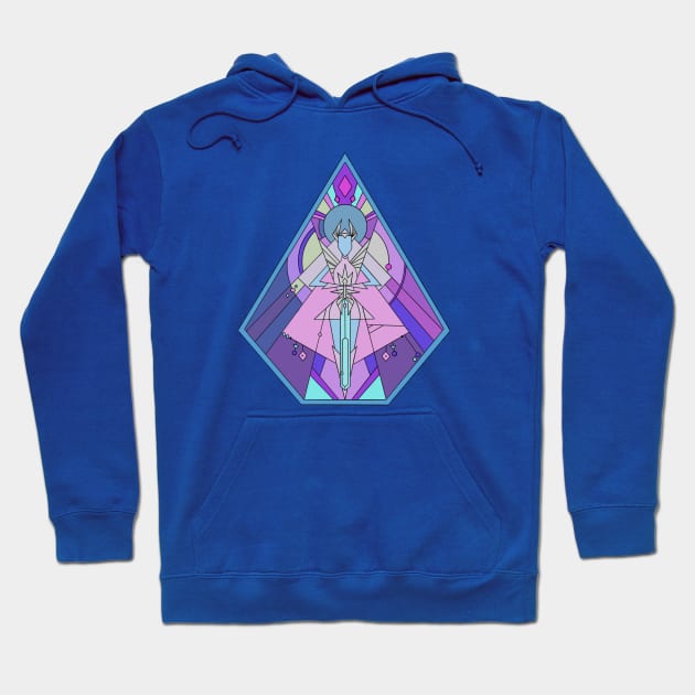 Stained Glass She-Ra Hoodie by Oz & Bell